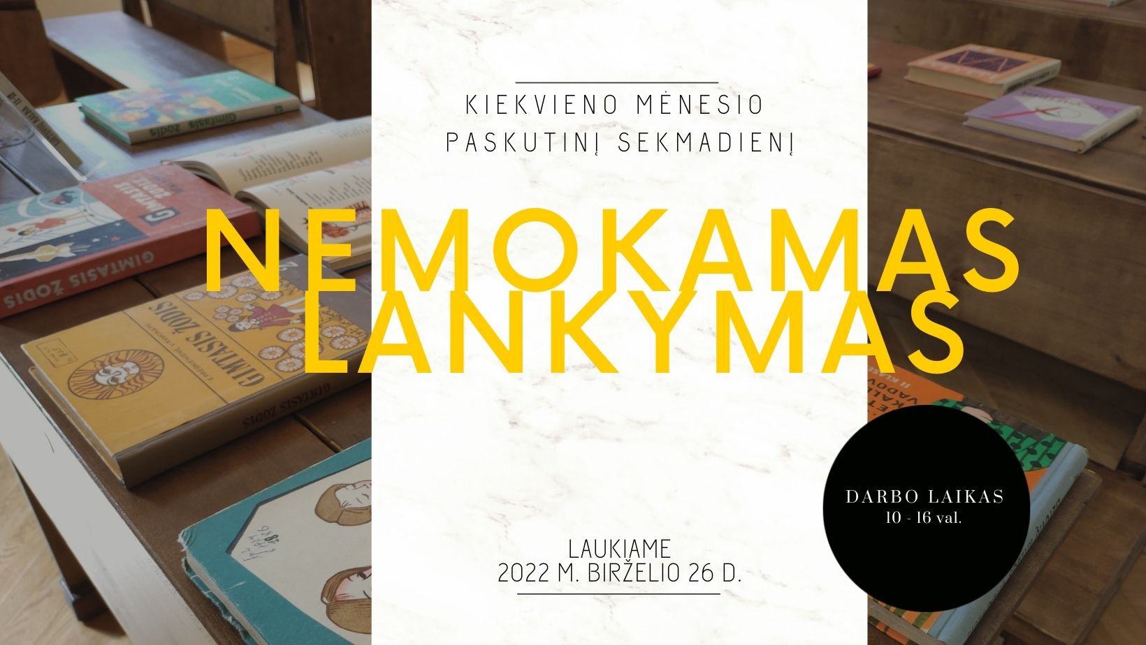 NEMOKAMAS LANKYMAS│Sekmadienis | Lietuvos švietimo Muziejus